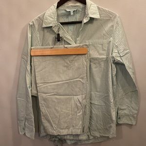 Mint Stripe Pajama Set